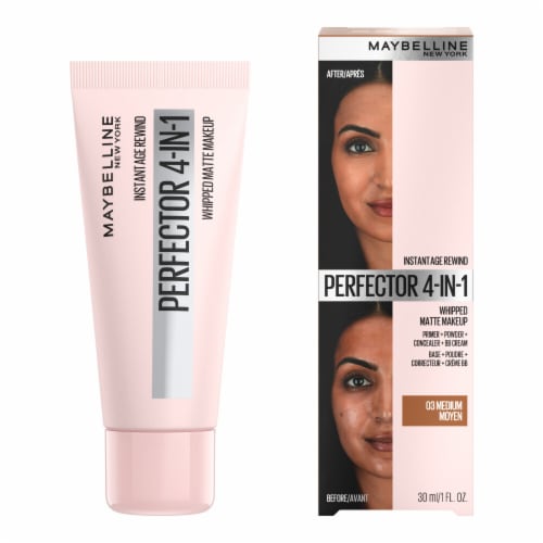 Maybelline Instant Age Rewind Instant Perfector 4-in-1 Matte Makeup 03 Medium Perspective: front