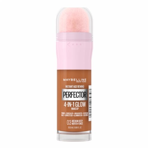 Maybelline Instant Age Rewind Instant Perfector 4-In-1 Glow Foundation 03 Medium/Deep Perspective: front