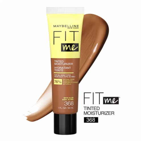 Maybelline New York Fit Me 368 Tinted Moisturizer Natural Coverage Face Makeup Perspective: front