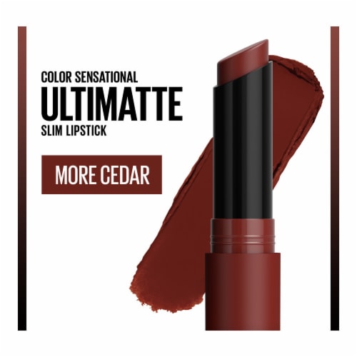 Maybelline Color Sensational Ultimatte Slim Lipstick 188 More Cedar Perspective: front