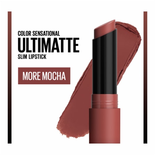 Maybelline Color Sensational Ultimatte Slim Lipstick 388 More Mocha Perspective: front