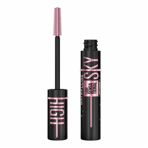 Maybelline New York Lash Sensational Cosmic Black Sky High Washable Mascara Makeup Perspective: front