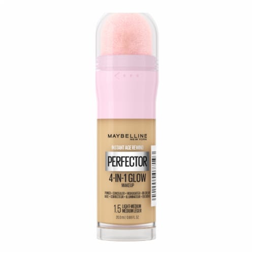 Maybelline Instant Age Rewind Instant Perfector 4-In-1 Glow Foundation 1.5 Light/Medium Perspective: front