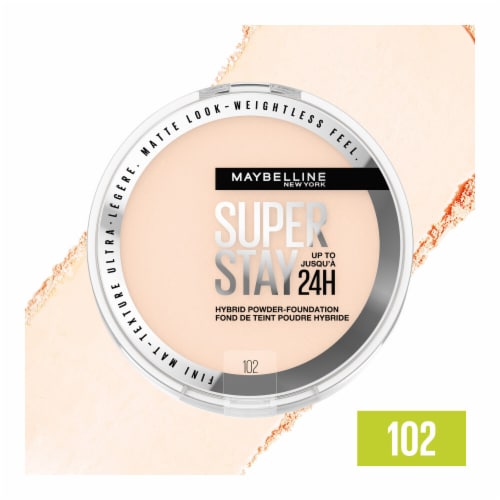 Maybelline Super Stay Hybrid Powder Foundation 102 Perspective: front