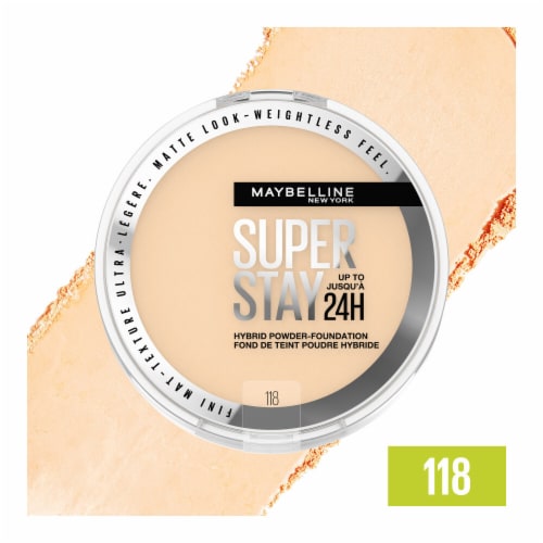 Maybelline Super Stay 118 Hybrid Powder Foundation Perspective: front