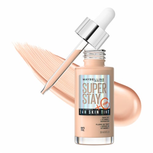 Maybelline Super Stay Super Skin Tint 24HR with Vitamin C 112 Perspective: front