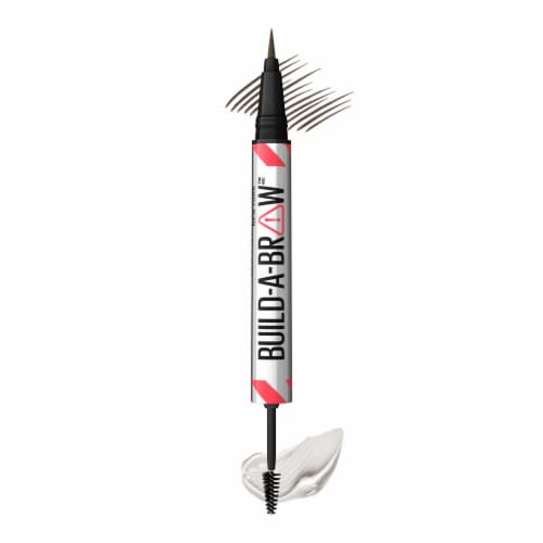 Maybelline Build-A-Brow 2-in-1 Brow Pen and Sealing Gel 262 Black Brown Perspective: front