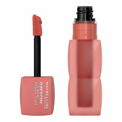 Maybelline Super Stay Teddy Tint Lipstick 15 Skinny Dip Perspective: front
