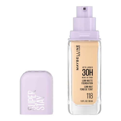 Maybelline Super Stay Lumi Matte Foundation 118 Perspective: front