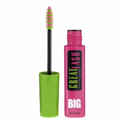 Maybelline Great Lash Big Brownish Black Washable Mascara, 0.34 fl oz -  Foods