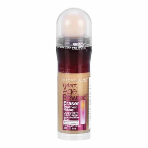 Maybelline Instant Age Rewind Eraser Foundation Sandy Beige Perspective: front