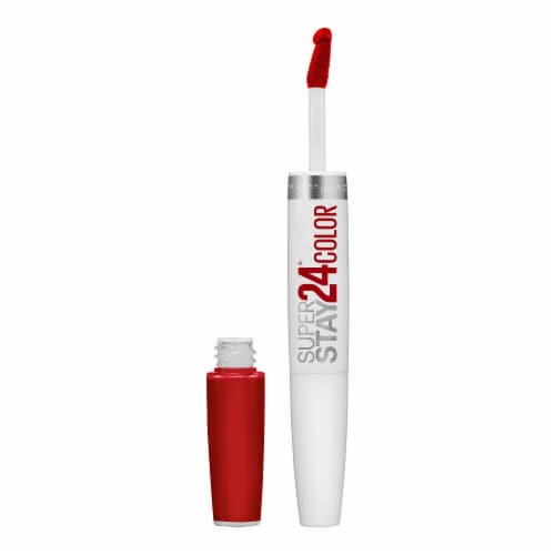 Maybelline Super Stay 24 2-Step Liquid Lipstick 35 Keep It Red Perspective: front