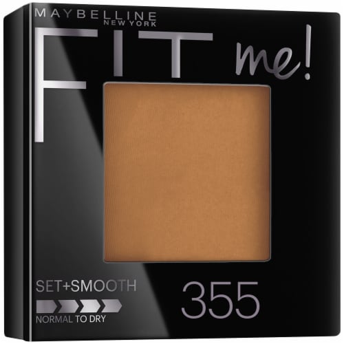 Maybelline Fit Me Set + Smooth 355 Coconut Pressed Powder Perspective: front