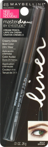 Maybelline Eye Studio Bold Brown Eye Liner Perspective: front