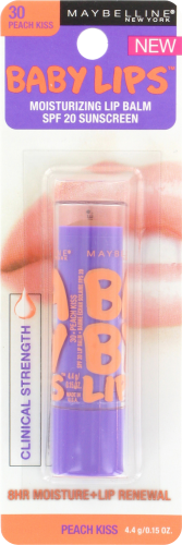 Maybelline Baby Lips Peach Kiss Lip Balm Perspective: front
