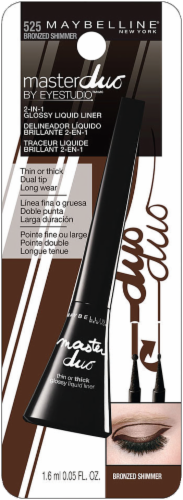 Maybelline Master Duo Bronzed Shimmer Eyeliner Perspective: front