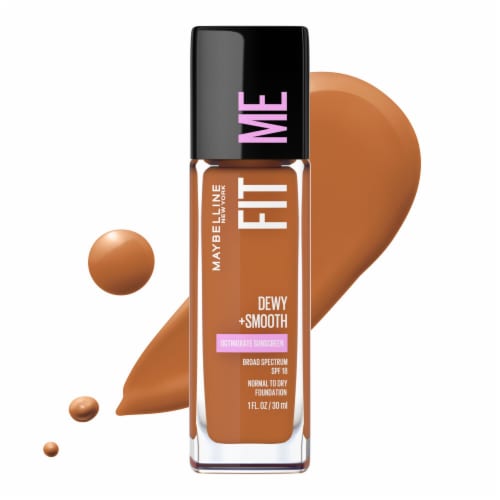 Maybelline Fit Me Dewy + Smooth Liquid Foundation 360 Mocha Perspective: front