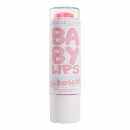 Maybelline Baby Lips Lip Balm Dr Rescue Medicated 55 Coral Crave Perspective: front
