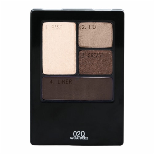 Maybelline Expert Wear Eyeshadow Quads 02Q Natural Smokes Perspective: front