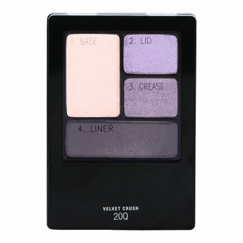 Maybelline Expert Wear Eyeshadow Quads 20Q Velvet Crush Perspective: front
