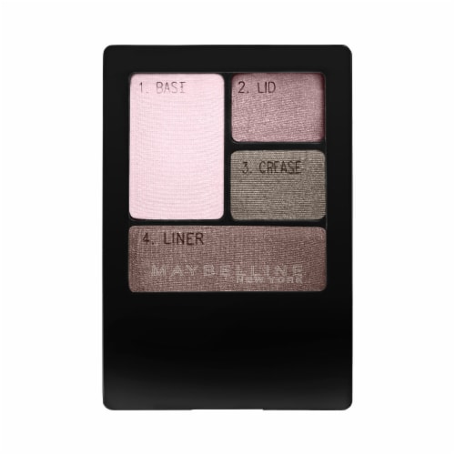 Maybelline Expert Wear Eyeshadow Quads 08Q Lavender Smokes Perspective: front