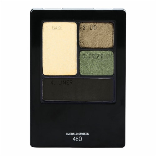 Maybelline Expert Wear Emerald Smokes Eye Shadow Quads Perspective: front