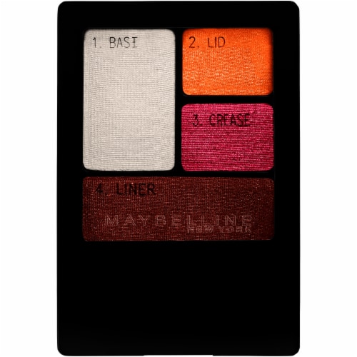 Maybelline Expert Wear Sandstone Shimmer Eye Shadow Quads Perspective: front