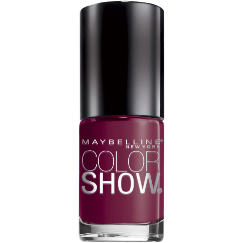 Maybelline Wine & Forever Color Show Nail Polish Perspective: front