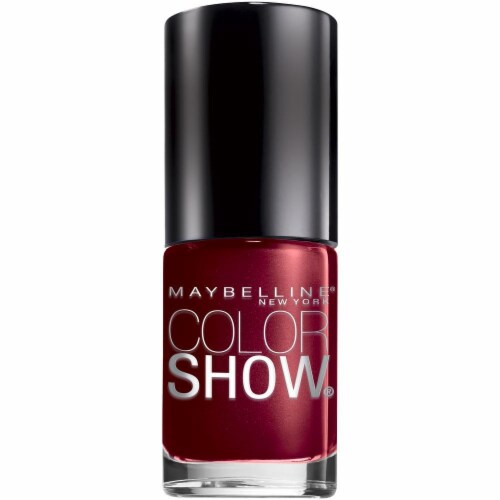 Maybelline Color Show Rich in Ruby Nail Color Perspective: front