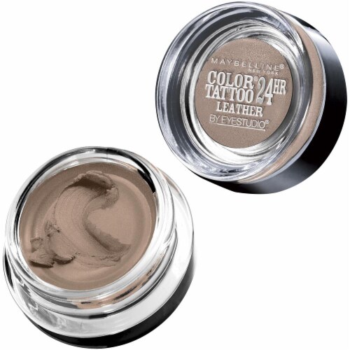 Maybelline Color Tattoo Leather Longwear Creamy Beige Eye Shadow Perspective: front