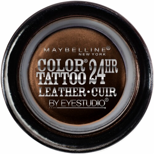 Maybelline Color Tattoo Leather Longwear Chocolate Suede 95 Shadow Perspective: front