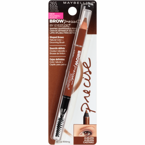 Maybelline Brow Precise Auburn Shaping Pencil Perspective: front