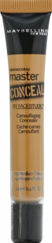 Maybelline® Master Conceal by Face Studio 50 Medium Deep Camouflaging Concealer Perspective: front