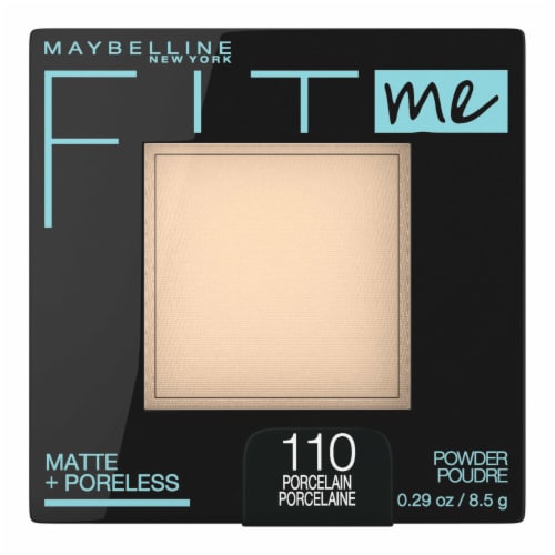 Maybelline Fit Me Matte + Poreless Pressed Face Powder 110 Porcelain Perspective: front