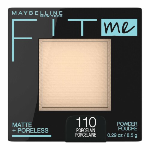Maybelline Fit Me Matte + Poreless Pressed Face Powder 110 Porcelain Perspective: front