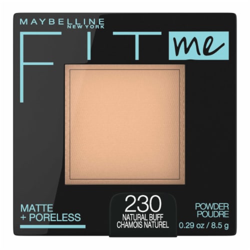 Maybelline New York Fit Me Natural Buff Matte + Poreless Pressed Face Powder Makeup Perspective: front