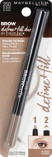 Maybelline Blonde Brow Define + Fill Duo Pencil Perspective: front