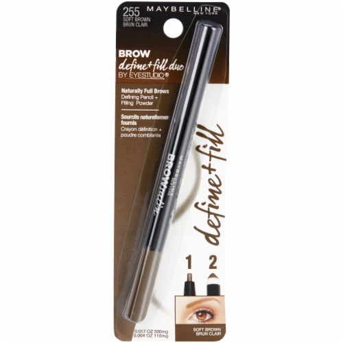 Maybelline® Brow 255 Soft Brown Define + Fill Duo, 1 ct - Dillons