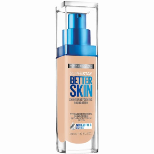 Maybelline Superstay Better Skin Classic Ivory Foundation Perspective: front