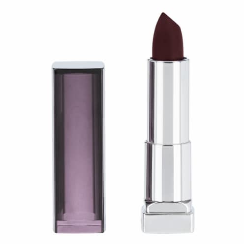 Maybelline New York Color Sensational Burgundy Blush The Mattes Matte Finish Lipstick Makeup Perspective: front