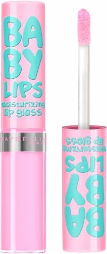Maybelline Baby Lips Tickled Pink Moisturizing Lip Gloss Perspective: front