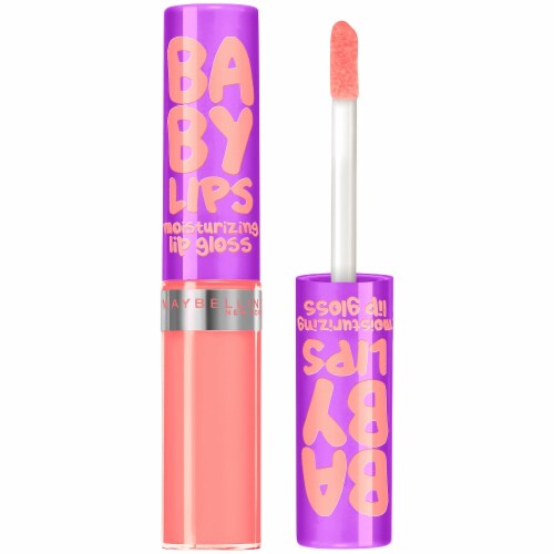 Maybelline Baby Lips Coral Craze Moisturizing Lip Gloss Perspective: front