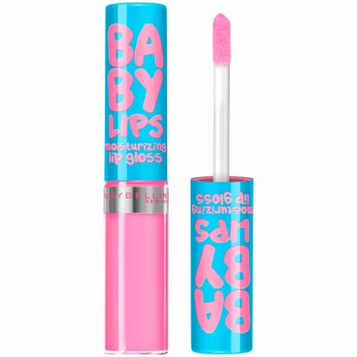 Maybelline Baby Lips Gloss Pink Pizazz Perspective: front
