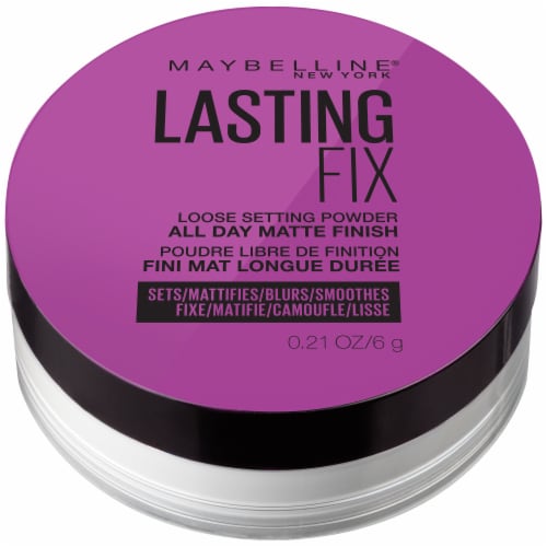 MAYBELLINE NEW YORK MASTER FIX LOOSE POWDER POLVOS SUELTOS TRANSLÚCIDOS 01