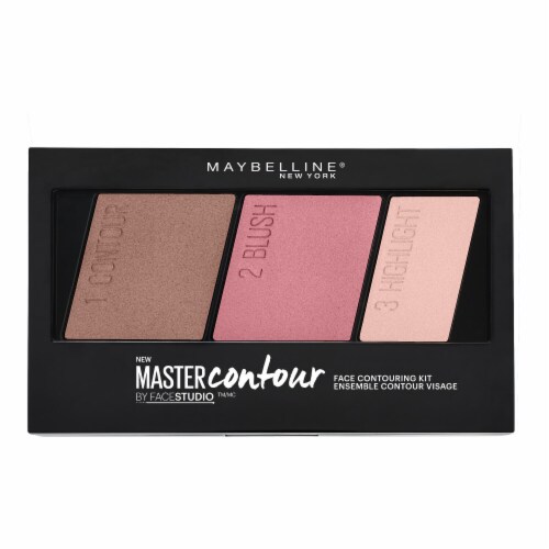 Maybelline Facestudio Master Contour Face Contouring Kit 10 Light to Medium Perspective: front