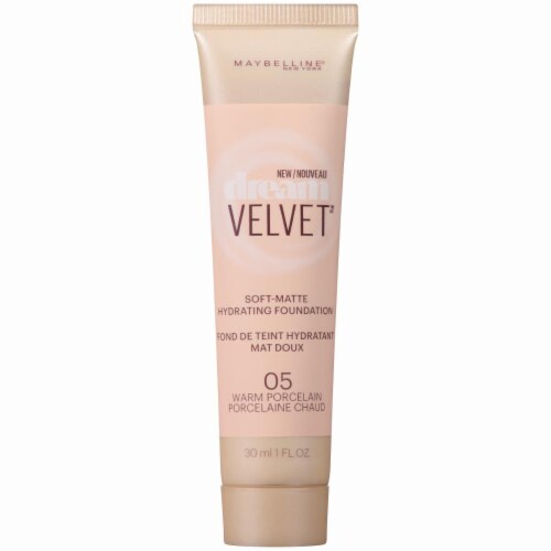 Maybelline New York Dream Velvet 05 Warm Porcelain Foundation Perspective: front