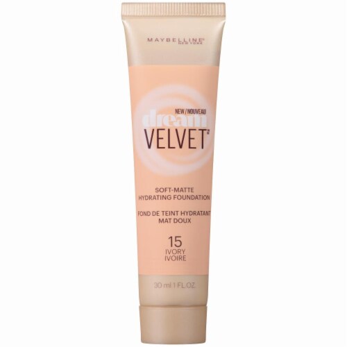 Maybelline New York Dream Velvet 15 Ivory Foundation Perspective: front