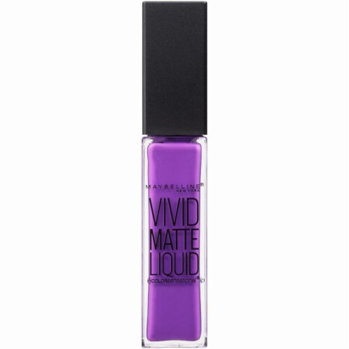 Maybelline Color Sensational Vivid Matte Vivid Violet Liquid Lipstick Perspective: front