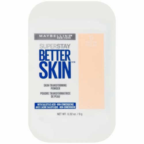 Maybelline Superstay Better Skin Powder Foundation Porcelain Perspective: front