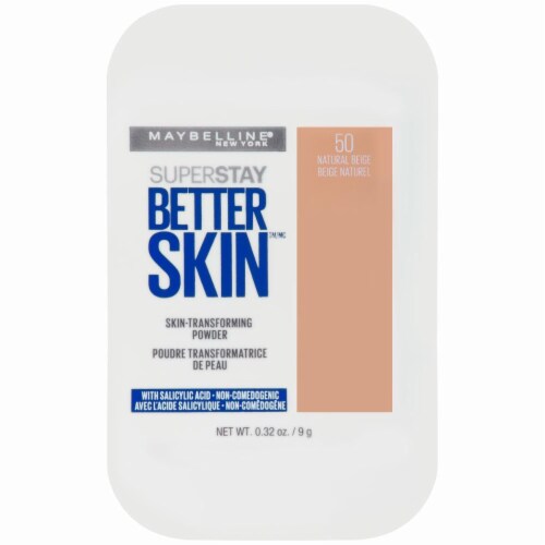 Maybelline Superstay Better Skin Natural Beige Powder Foundation Perspective: front